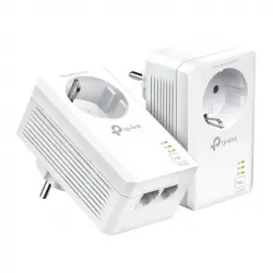 TP-Link TL-PA7027P KIT PLC Powerline Red Eléctrica AV1000 Gigabit con 2 Puertos Gigabit