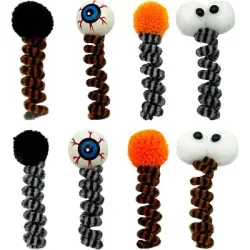 UAMLY  para gatos con estampado de Halloween - 8 piezas