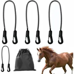 ZooVenture Mantas para caballos y accesorios de repuesto - 5 piezas