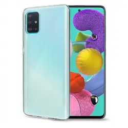 Celly Gelskin Funda Silicona Transparente para Samsung Galaxy A51