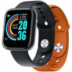 Celly Trainerband Reloj Smartwatch Dos Correas Naranja