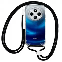 Cool Carcasa para Xiaomi Redmi 14C / POCO C75 Cordón Negro