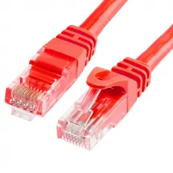 Equip Cable de Red UTP Cat 6 0,5m Rojo