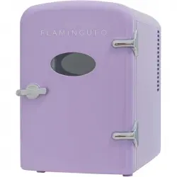 Flamingueo Mini Nevera 4l 12v/220v Función Frío Y Calor Morado