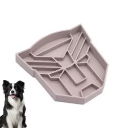 FurryFusion Comedero de alimentación lenta para perros y gatos - Tazón 25053007