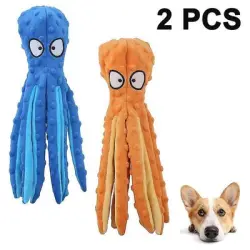 MCBOSON s de peluche para perros para la dentición de cachorros - 2 piezas