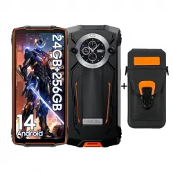 OSCAL Pilot 2 8/256GB Naranja Libre + Funda Protectora