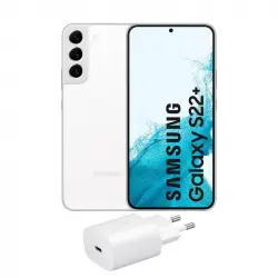 Samsung Galaxy S22 Plus 5G 256GB Blanco Libre + Cargador 25W