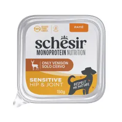Schesir Monoprotein Tarrina Ciervo paté para perros - 150 g
