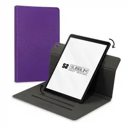 Subblim Rotate 360 Exclusive Funda Morada para Samsung Tab A 10.1" 2019