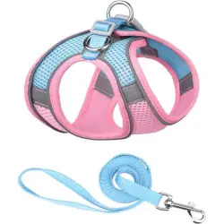 UAMLY Arnés antitirones para perros - rosa M