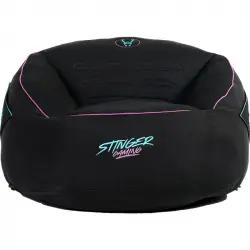 Woxter Stinger Gaming Puff Gamer Viscoelástica Negro y Azul