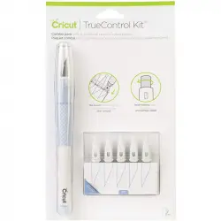 Cricut Kit de Cutter TrueControl Azul + 5 cuchillas de Repuesto