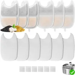 FurryFusion Filtros para fuente de agua para gatos - Filtros 25053008