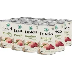 Lenda Paté para Gatos Aves de Corral y Atún - 12 x 400 g