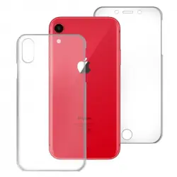 Max Power Digital Funda Doble Cara 360 Grados Silicona Transparente Para Apple Iphone Xr