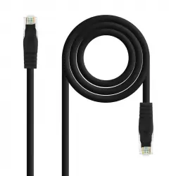 Nanocable Cable de Red RJ45 UTP Cat.6A 25cm Negro