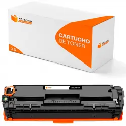 Pccom Essential Tóner Compatible con HP CB540A/CE320A/CF210X/CF210A/125A/128A/131X/131A Negro