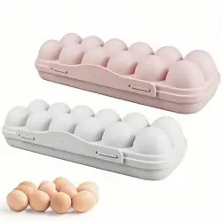ZooVenture Caja de huevos para aves domésticas - 2 piezas