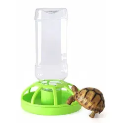 ZooVenture Dispensador de agua con botella para reptiles - Pequeño