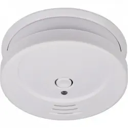 Brennenstuhl Detector de Humo RM C 9010 con Batería Reemplazable y Señal de Alarma Penetrante Blanco