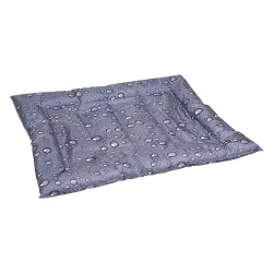 Cama refrigerante Flamingo Fresk Drop, gris - Tamaño L: 91 x 76 cm (L x An)