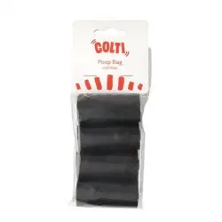 Colti Bolsas Higiénicas Negras para Perros 80 Bolsas (Pack 4x20ud)