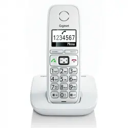 Gigaset E260 Teléfono Dect Teclas Grandes Blanco