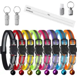 HausPets Collar reflectante de seguridad para gatos, 8 colores - Artículo 1