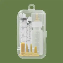 MCBOSON Kit de biberones para cachorros y gatitos - Una pieza