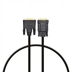 PcCom Essential Cable DVI-D 24+1 a VGA Macho a Macho 1.8m Negro