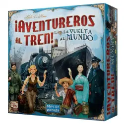 Asmodee ¡Aventureros Al Tren! La Vuelta Al Mundo Juego de Mesa