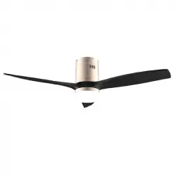 Cecotec EnergySilence Aero 5600 Aqua Goldblack Connected Ventilador de Techo con Luz y Mando 40W