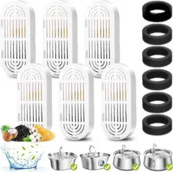 FurryFusion Filtros para fuente de agua para gatos - Filtros 25053009