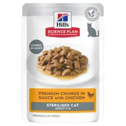 Hill's Science Plan Adult Sterilised - Pollo (12 x 85 g)