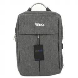Iggual All Tech In Mochila para Portátiles hasta 15.6" Gris