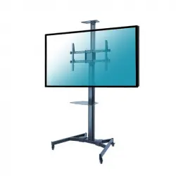 Kimex Soporte de Suelo para Pantalla TV 37"-75" Altura 120-160cm VESA 600x400 Máx. 50Kg