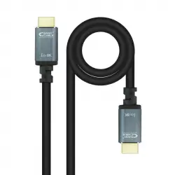 Nanocable Cable HDMI 2.1 Iris 8K Macho/Macho 3m Negro