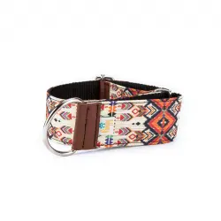 Pamppy galgo speedy india collar regulable marrón para perros