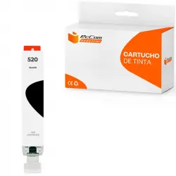 Pccom Essential Cartucho Tinta Compatible Canon PGI520 Negro