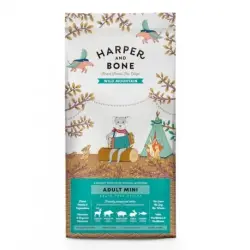 2 kg Harper & Bone Wild Mountain Pienso Carne y Pescado Adult Mini para perros