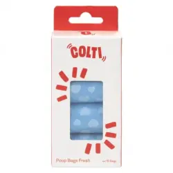 Colti Bolsas Higiénicas Aroma Fresh para Perros 60 Bolsas (Pack 4x15ud)