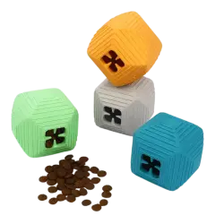 Fpets Pelotas verde de  Masticables para perros - 6,5 cm x 6,5 cm x 6,5 cm