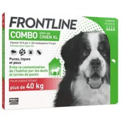 Frontline Dog Combo - 40-60kg - 4 Pipetas