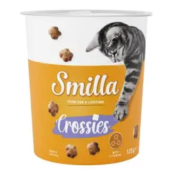 Smilla Crossies snacks con vitaminas para gatos - 125 g