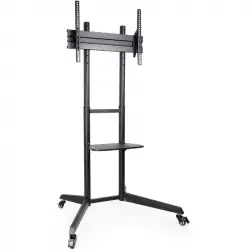 TooQ FS1170M-B Soporte de Suelo con Ruedas Inclinable para TV 37"-70" VESA 600x400 Máx 50Kg