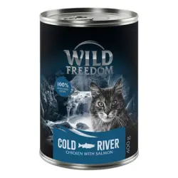 Wild Freedom Adult 6 x 400 g - Cold River - Carbonero y pollo
