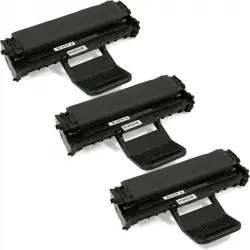 ZipZap Tóners Compatibles con Samsung ML1610 Negro Pack 3