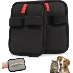 ZooVenture Guantes magnéticos para eliminar el pelo de las mascotas - 2 piezas