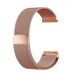 Cool Correa Universal 20mm Metal Rose Gold Amazfit Bip / GTS / Bip Lite / Huawei / Samsung / COOL Oslo